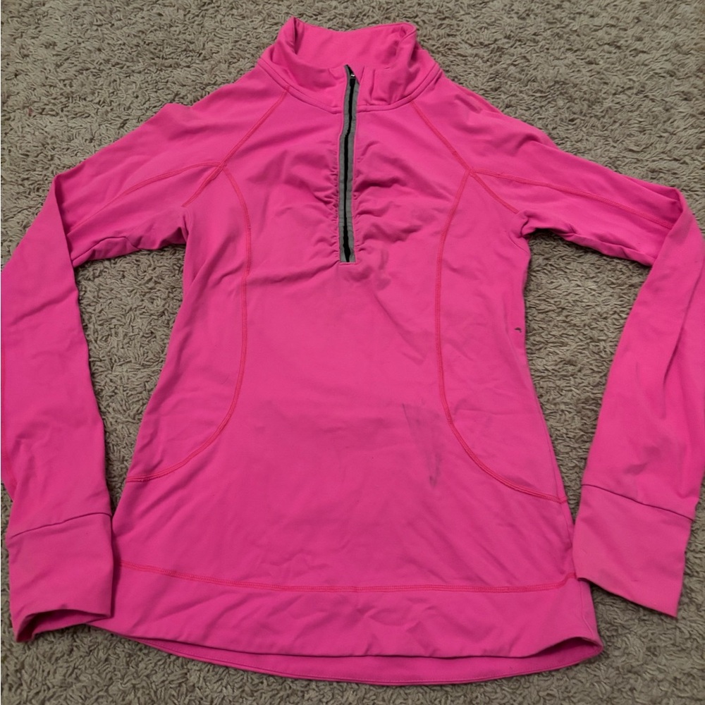 Women's Pink Long Sleeve Top